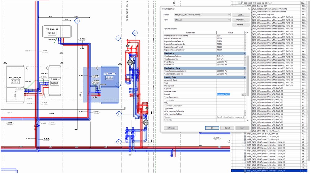Espacios y zonas en procesos BIM