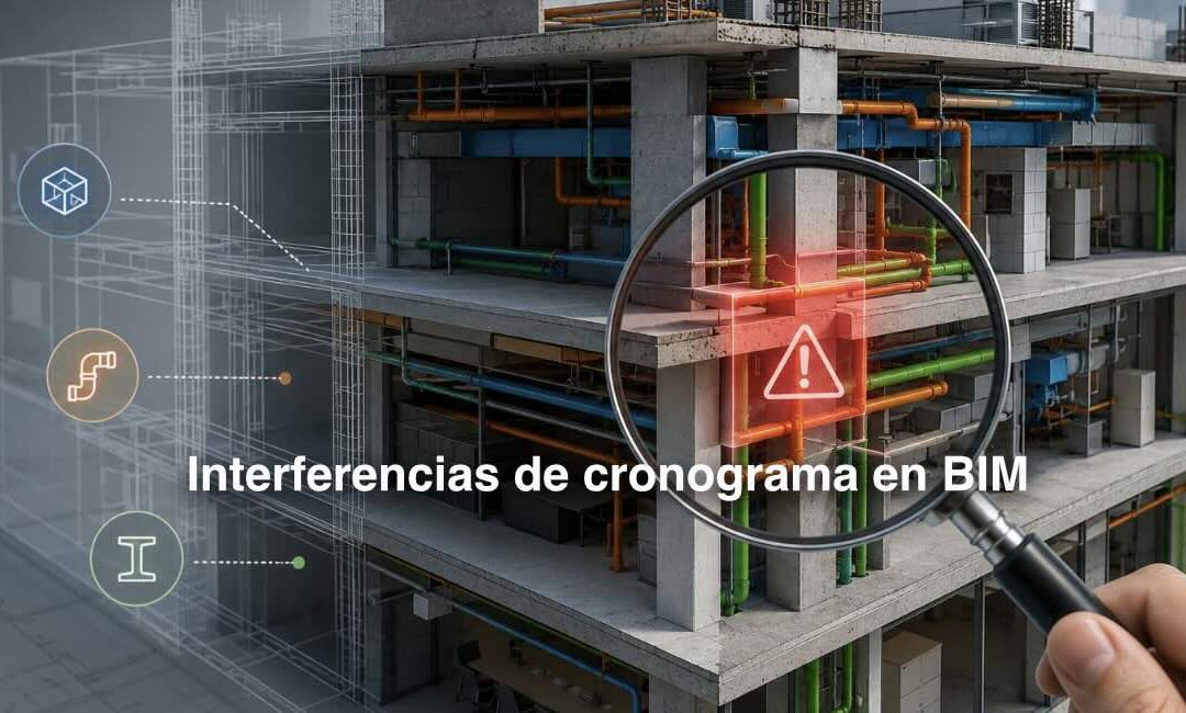 Interferencias de cronograma en BIM
